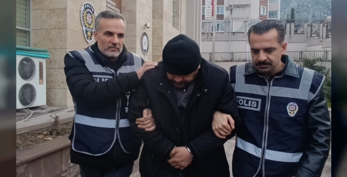 16 yıl 9 ay hapis cezasıyla aranan hükümlü Amasya'da yakalandı