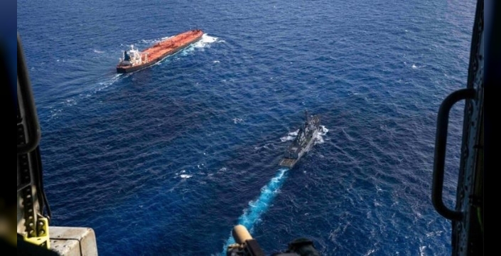 ABD, Hint Okyanusu'nda İran ve Rusya bağlantılı petrol tankerine el koydu