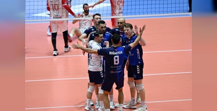 Altekma, CEV Challenge Kupası'nda yarı finale yükseldi