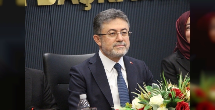 Bakan Yumaklı: Deprem bölgesinin yeniden kalkınması için çalışmalarımız sürüyor