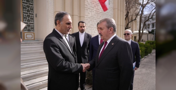 BBP lideri Destici, İran'ın Ankara Büyükelçisi Zadeh'i ziyaret etti