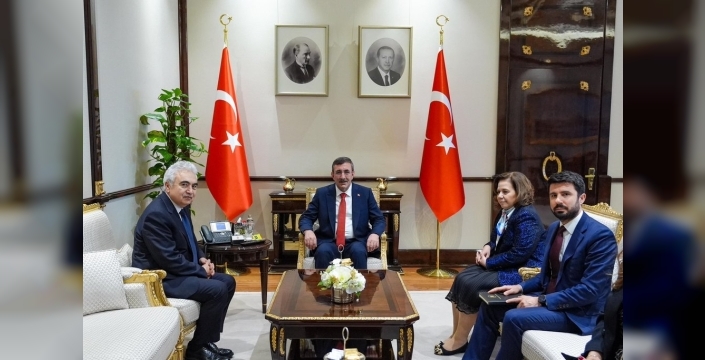 Cevdet Yılmaz, Fatih Birol ile enerji dönüşümünü görüştü