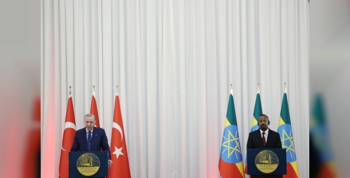 Erdoğan Etiyopya'da: 2,5 milyar dolarlık yatırım ve 20 bin istihdamla gurur duyuyoruz