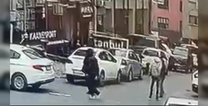 Güngören'de 1 milyon 700 bin liralık gasp şok etti, her şey kamerada
