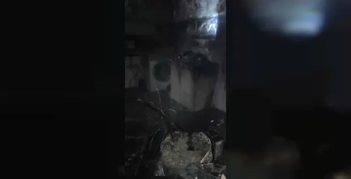Kırkağaç'ta müstakil evde çıkan yangın, evi kullanılmaz hale getirdi