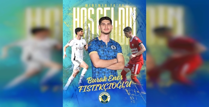 Menemen FK, genç stoper Burak Enes Fıstıkçıoğlu ile anlaştı
