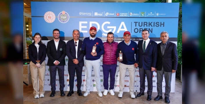 Milli sporcu Mehmet Kazan, Türkiye Açık Para Golf Turnuvası'nda şampiyon oldu