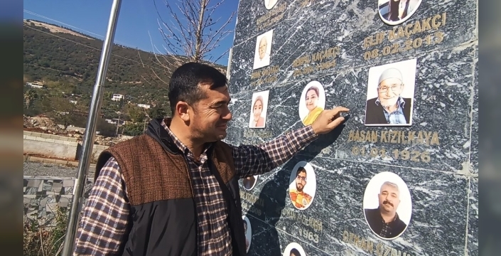 Nurdağı'nda Muhtarın Dokunaklı Anma Girişimi: Depremde Hayatını Kaybeden 66 Kişi İçin Anıt Dikildi