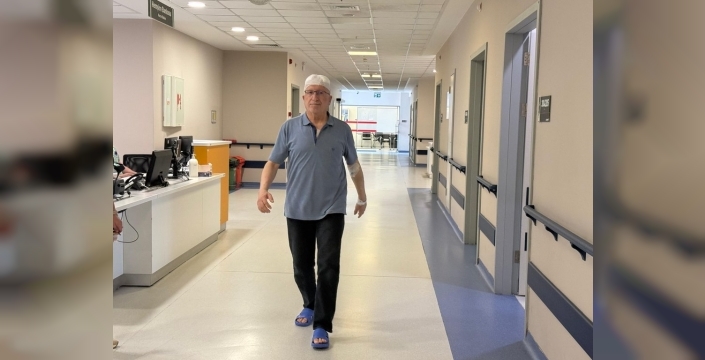 Parkinson hastası Ekrem Karanfil, beyin pili ile sağlığına kavuştu