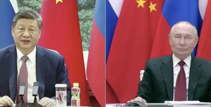 Putin ve Şi, video konferansta 2026 hedeflerini görüştü