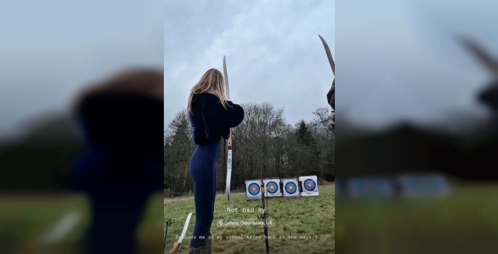 Şevval Şahin, uyuşturucu soruşturması gölgesinde okçuluk deneyimini paylaştı