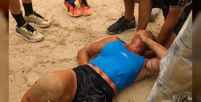 Survivor'da Nagihan Karadere'nin talihsiz sakatlığı izleyenleri şok etti