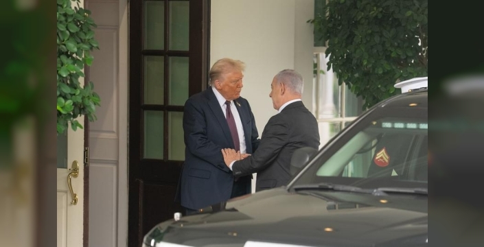 Trump ve Netanyahu'nun Beyaz Saray buluşması sona erdi, İran vurgusu öne çıktı