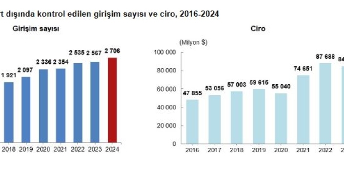 Türk girişimleri yurt dışındaki varlığını güçlendiriyor: Sayı ve ciroda artış