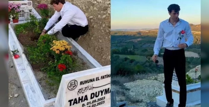 Ünlüler Hatay'da depremin yıl dönümünde anma yürüyüşü düzenledi