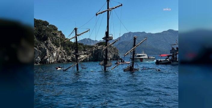 Marmaris'te Can Pazarı: Gezi Teknesi Battı!