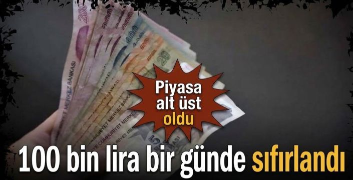 100 bin lira bir haftada eridi! Kayıp yüzde 84’ü geçti