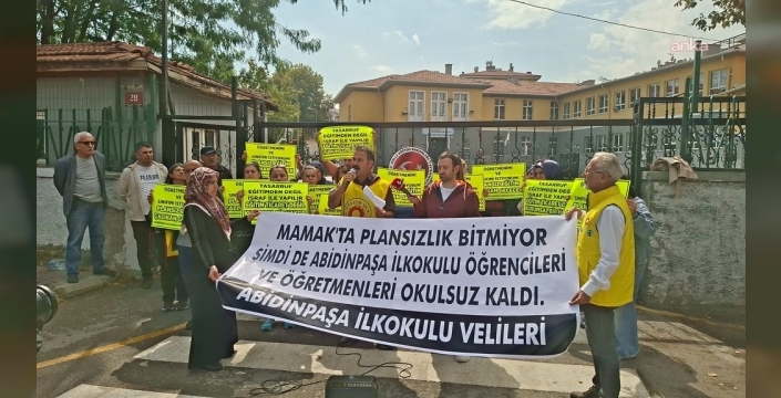 Abidinpaşa İlkokulu’nun boşaltılmasına velilerden tepki