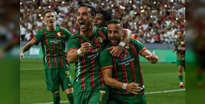 Amedspor, Beşiktaş'ı 3-2 yenerek zirveye yerleşti