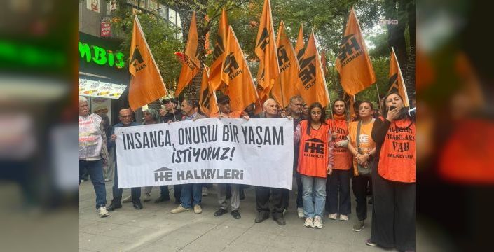 Ankara Halkevleri, emekli Ali Şekeroğlu için basın açıklaması yaptı