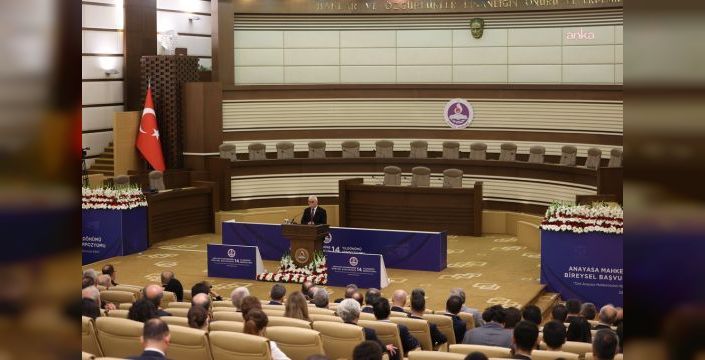 AYM Başkanı hakim ve savcılara adaletle hükmetmelerini hatırlattı
