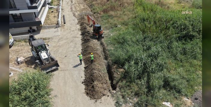 BASKİ, Altınkum'da kanalizasyon hatlarını yeniledi