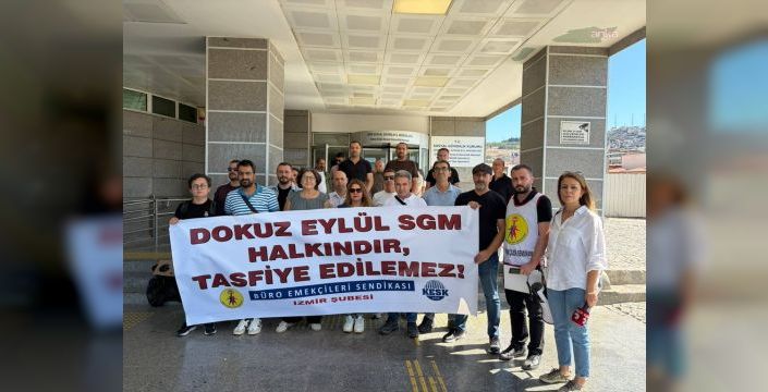 BES, SGM binasının boşaltılmasına tepki gösterdi