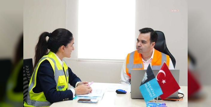 Beşiktaş Belediyesi sağanak yağış için kriz merkezinde toplandı