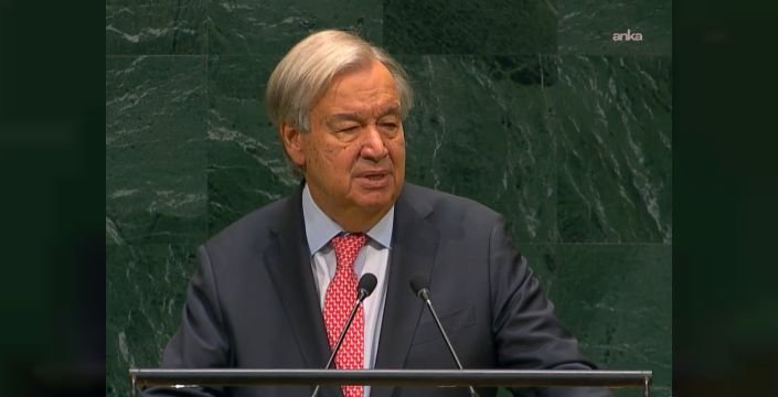 BM Genel Sekreteri Guterres, Genel Kurul'da son kez konuştu