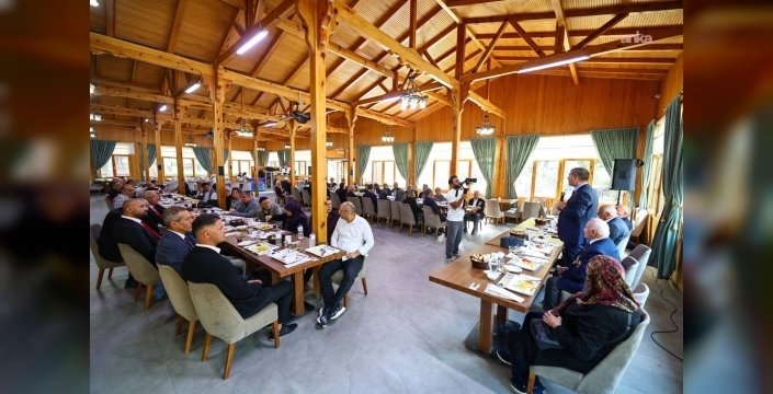 Burdur Belediye Başkanı Ercengiz, gazilerle bir araya geldi