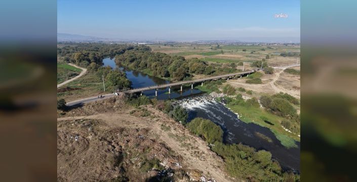 Bursa'da hasarlı köprüde inceleme yapıldı