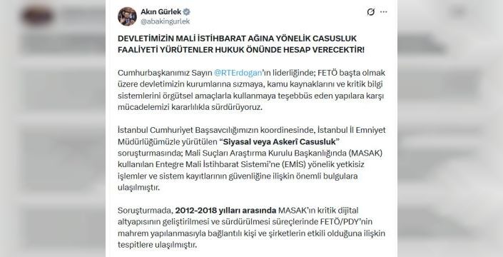 Casusluk soruşturmasında 22 şüpheliye gözaltı