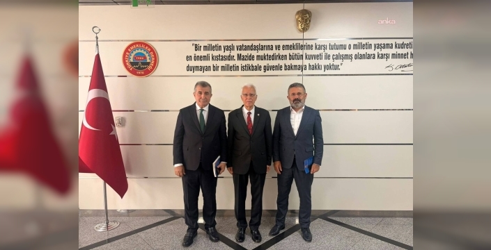 CHP'den TÜED'e ziyaret: Emekli sorunları masaya yatırıldı