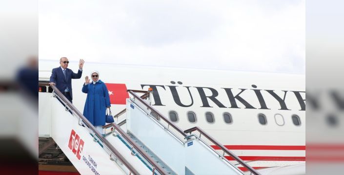 Cumhurbaşkanı Erdoğan BM Genel Kurulu için ABD'ye hareket etti