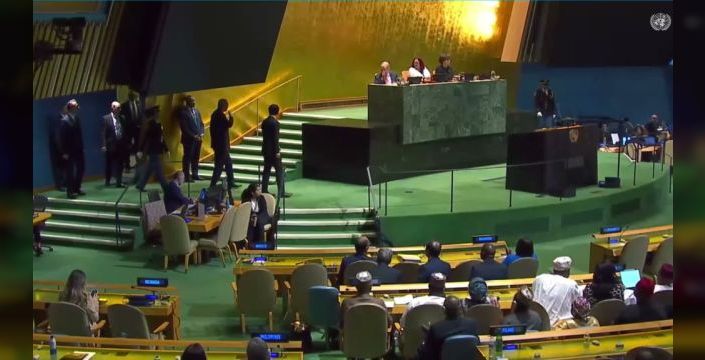 Cumhurbaşkanı Erdoğan, Filistin Devleti'ne destek verdi