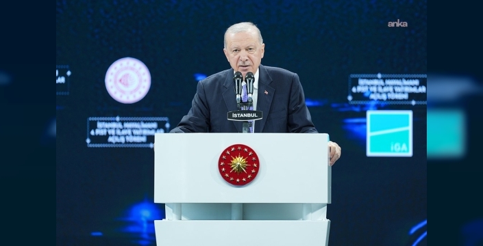 Cumhurbaşkanı Erdoğan, İstanbul Havalimanı'nın 4. pistini hizmete sundu