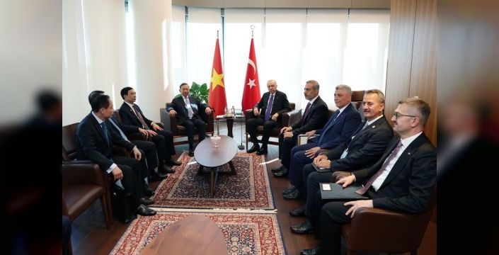Cumhurbaşkanı Erdoğan, Vietnam Devlet Başkanı To Lam ile buluştu