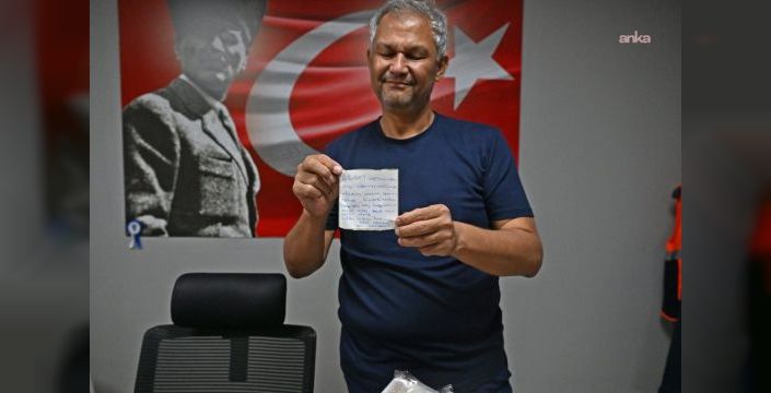 Depremzede, belediyeye vefa için dondurma gönderdi