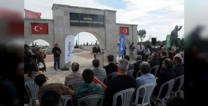 Edirne'de 52 bin asker şehitliği anıldı