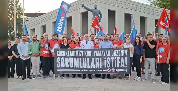 Eğitim-İş, okul güvenliği için bakanlıkları hesap vermeye çağırdı