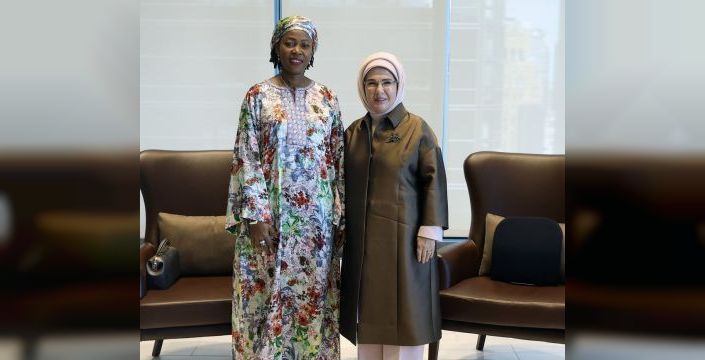 Emine Erdoğan, Sierra Leone first lady'si ile görüştü