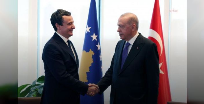 Erdoğan, Kosova Başbakanı Kurti'yi kabul etti