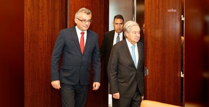 Erhürman, Guterres ile görüştü