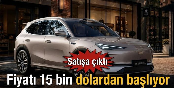 Fiyatı 15 bin dolardan başlıyor! Satışa çıktı