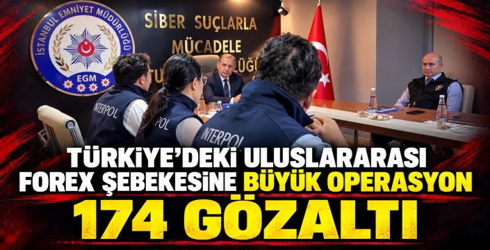 Forex Dolandırıcılığı Operasyonunda 174 Şüpheli Yakalandı