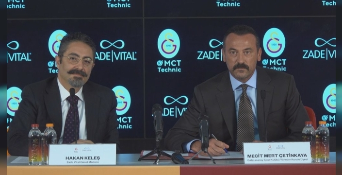 Galatasaray, Zade Vital ile yeni sponsorluk anlaşması imzaladı