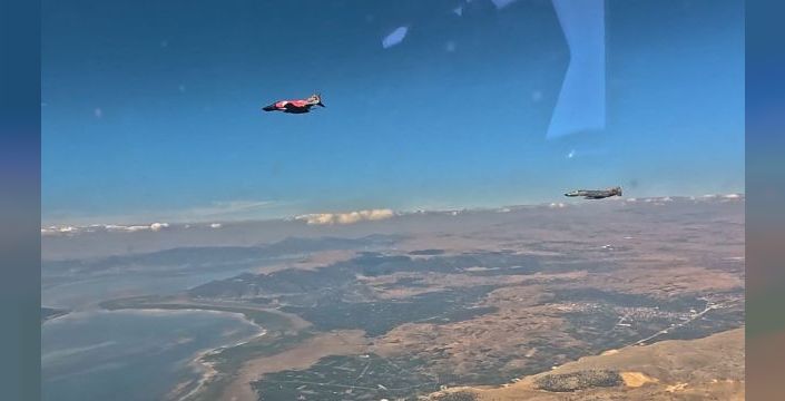 Hava Kuvvetleri komutanları F-4 ile uçtu