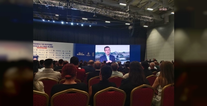 İmamoğlu, İstanbul'daki altyapı projelerinin tanıtımında mesaj gönderdi