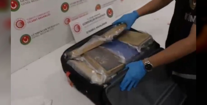 İstanbul Havalimanı'nda 51 kilo kokain ele geçirildi