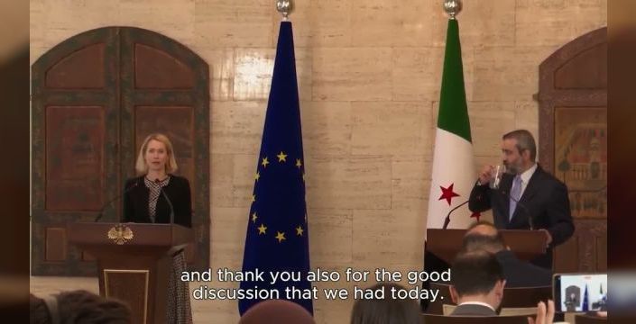 Kallas: Suriye geçiş süreci Avrupa için hayati önemde